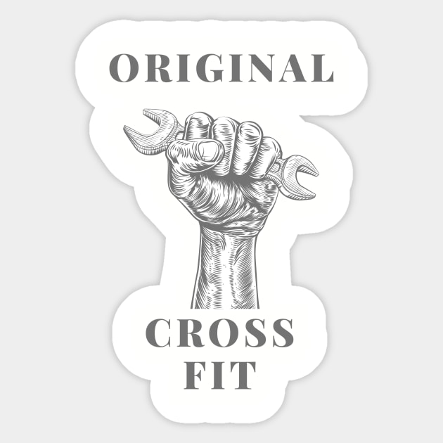 Original CrossFit Sticker by Rickido